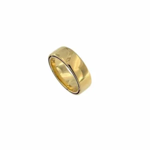 Damiani и Брад Пит, пръстен от жълто злато с диаманти