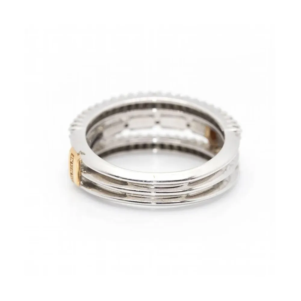 Damiani - Пръстен от двуцветно 18-каратово злато и диаманти