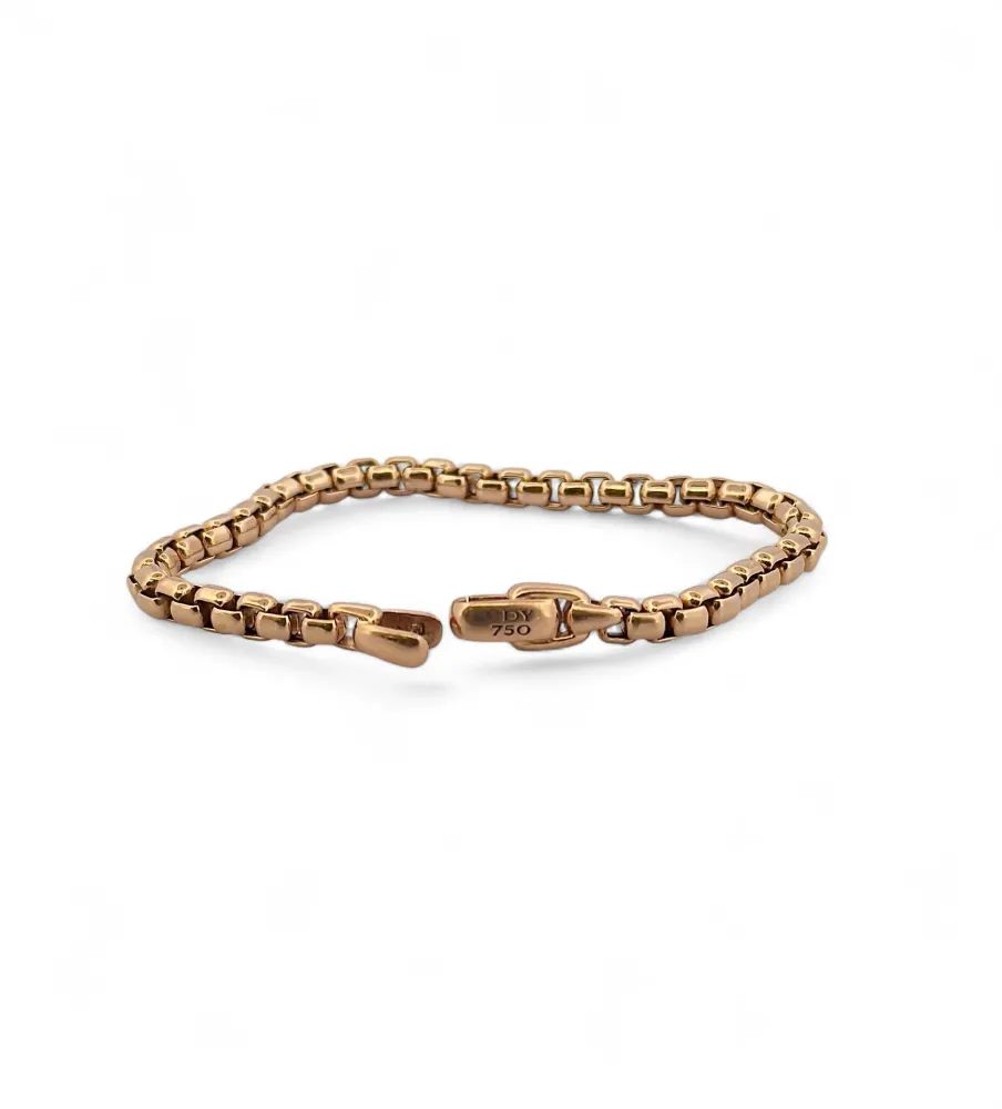 DAVID YURMAN- Гривна от розово злато