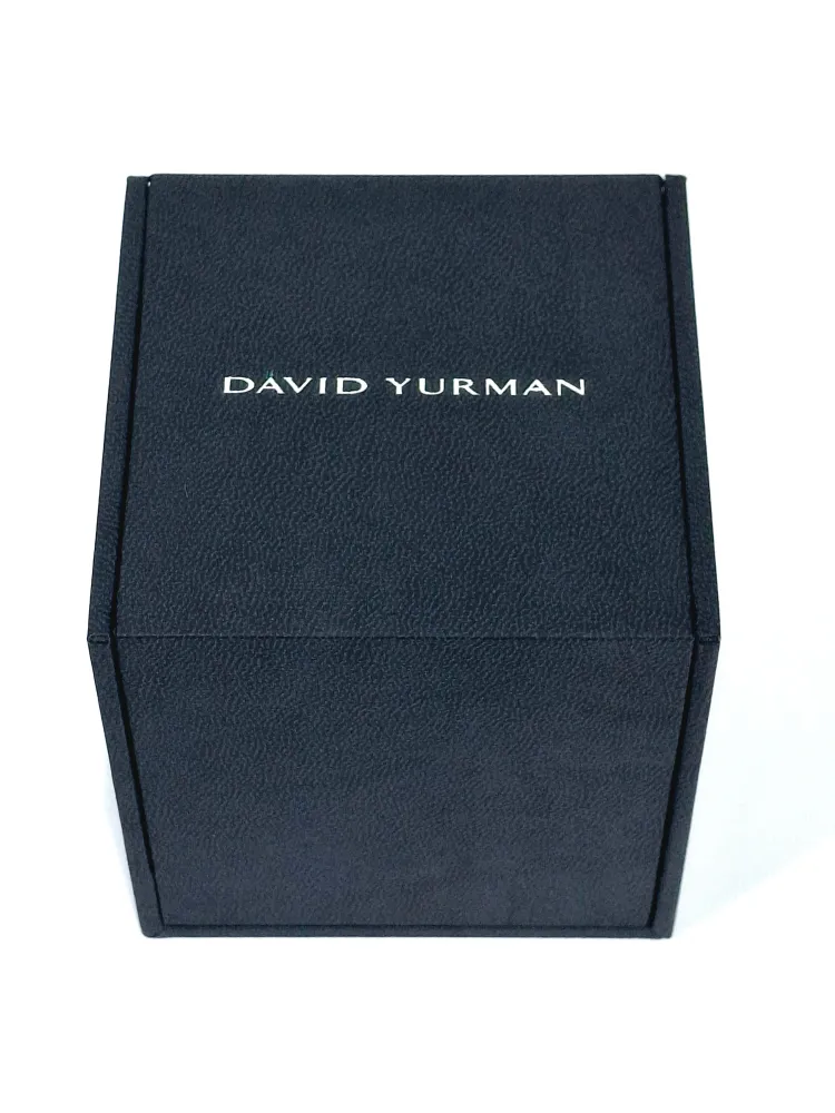 David Yurman - Артикулирана гривна от Сребро и диаманти с брилянтова шлифовка