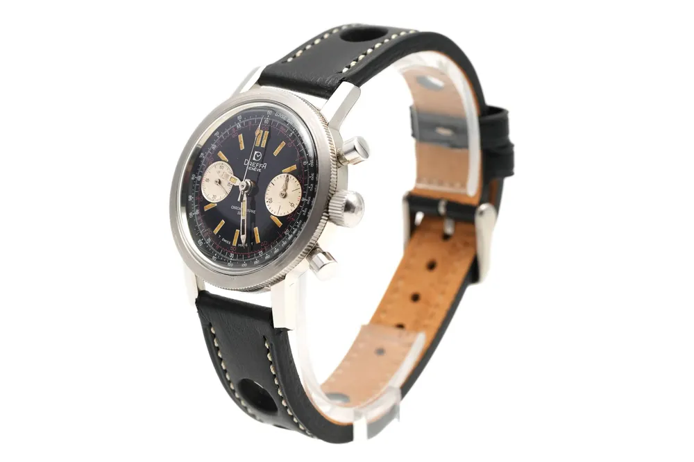 Часовник Deffra Chronograph 20 Atmos - черен циферблат - Valjoux 92