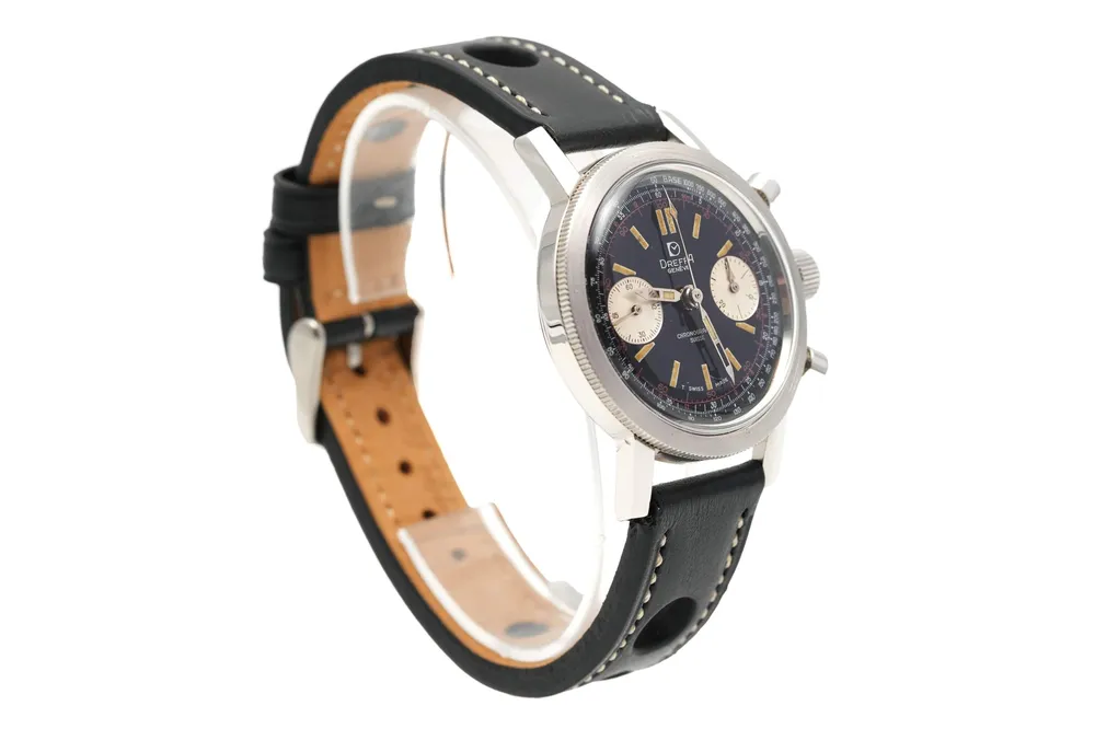 Часовник Deffra Chronograph 20 Atmos - черен циферблат - Valjoux 92