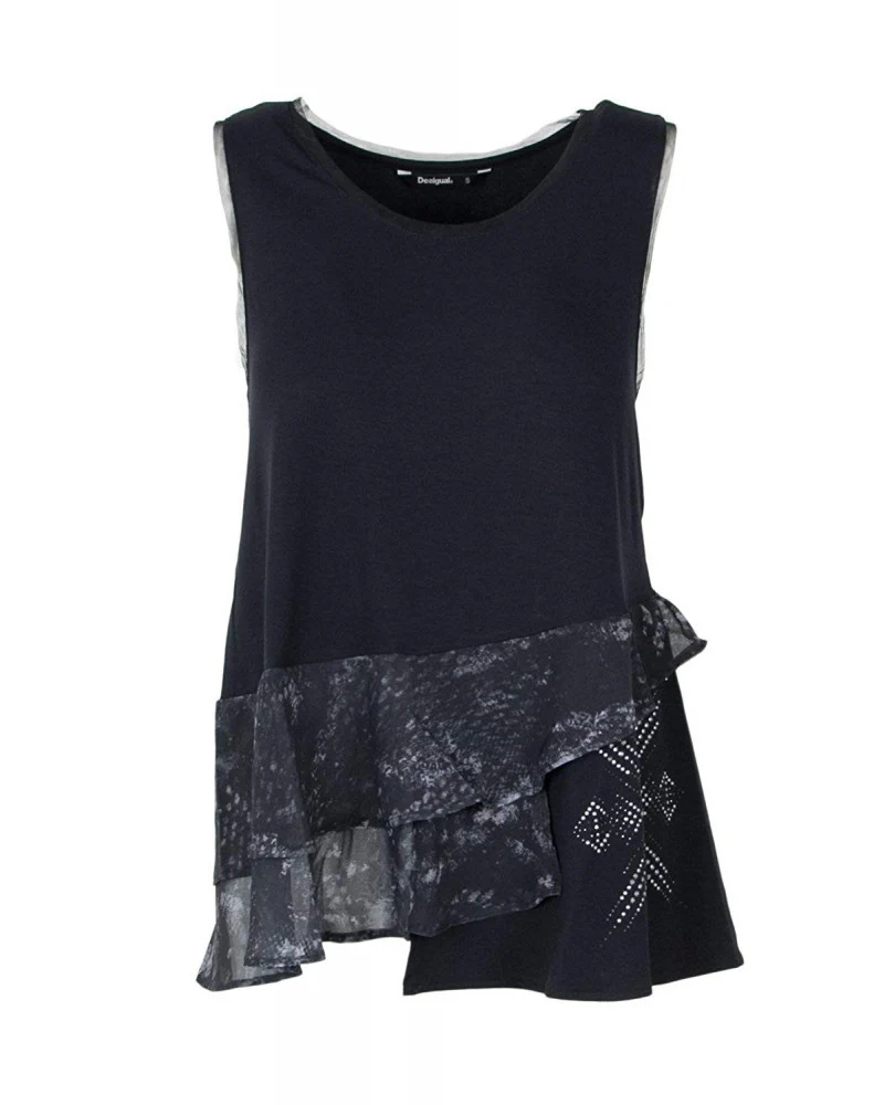Дамски потник с волани и ефирни детайли Desigual