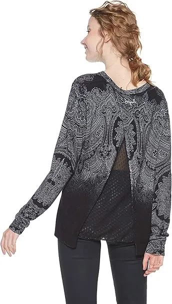 Дамска блуза Desigual "Edimburgo" с индийски мотиви