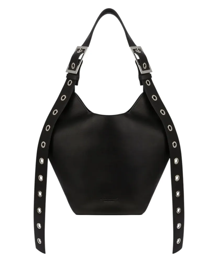Dondup Hobo Leather Shoulder Bag