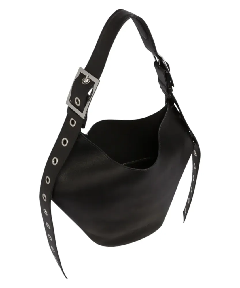 Dondup Hobo Leather Shoulder Bag