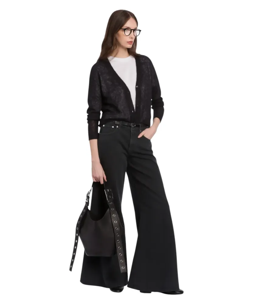 Dondup Hobo Leather Shoulder Bag
