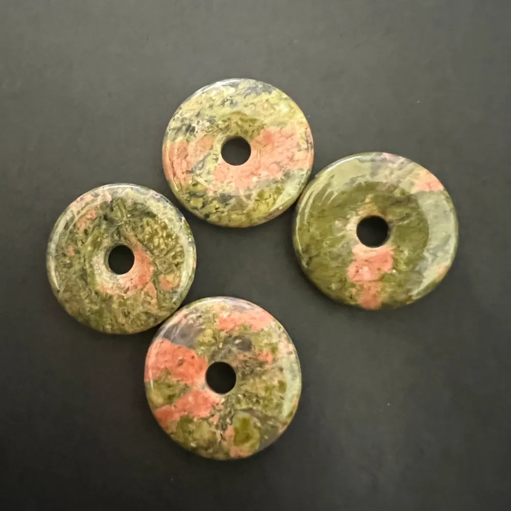 Каменен медальон Pi Donut unakit S