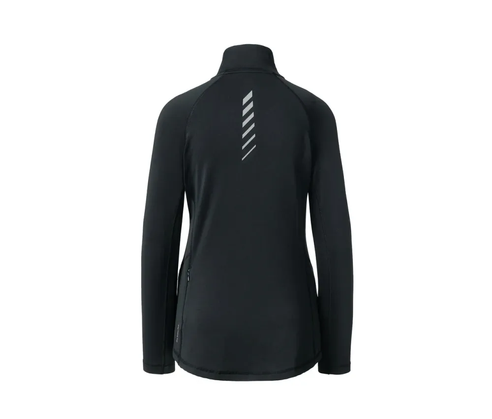 Дамски спортен суитчърт DryActive Plus, черен