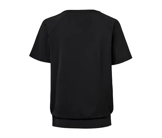 Спортна дамска тениска DryActive Plus, черна