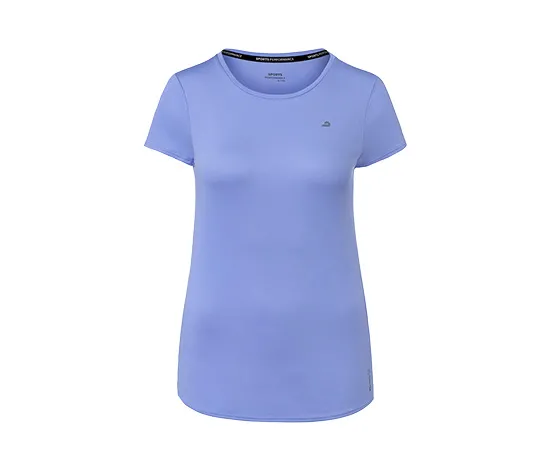 Спортна дамска тениска DryActive Plus, виолетова