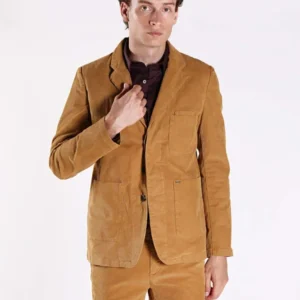 Мъжко кадифено сако DSTRESSED
