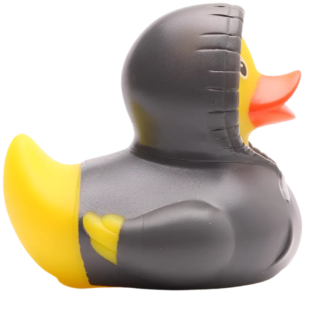 Суичър с качулка Duck - сив