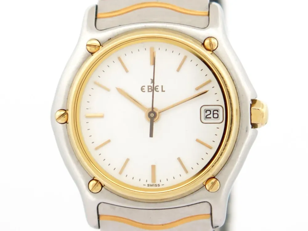 Ebel Sport Classic - Дамски кварцов часовник 27 мм от злато и стомана