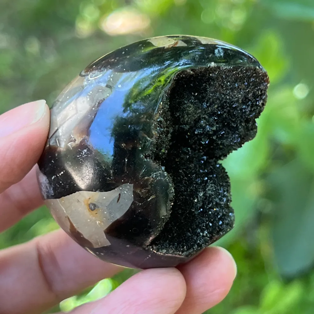 Egg Septaria от Madagascar mini, драконов камък, модел 13