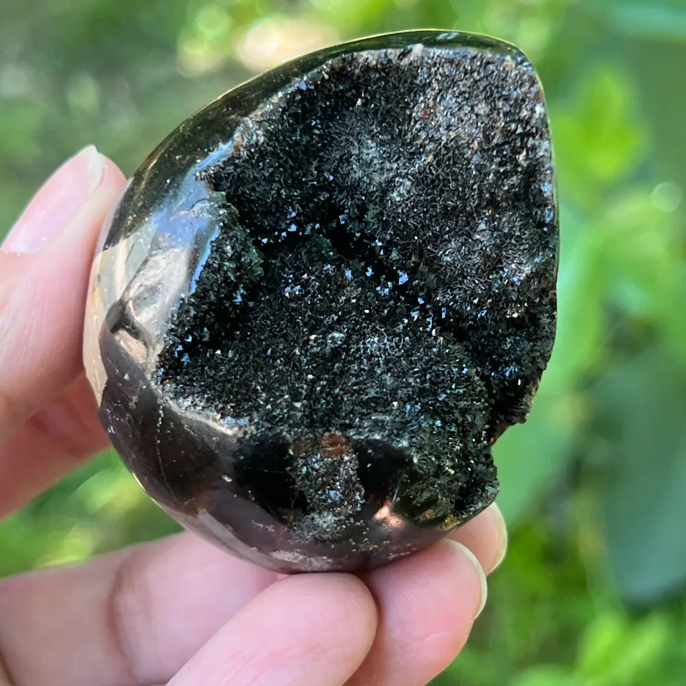 Egg Septaria от Madagascar mini, драконов камък, модел 13