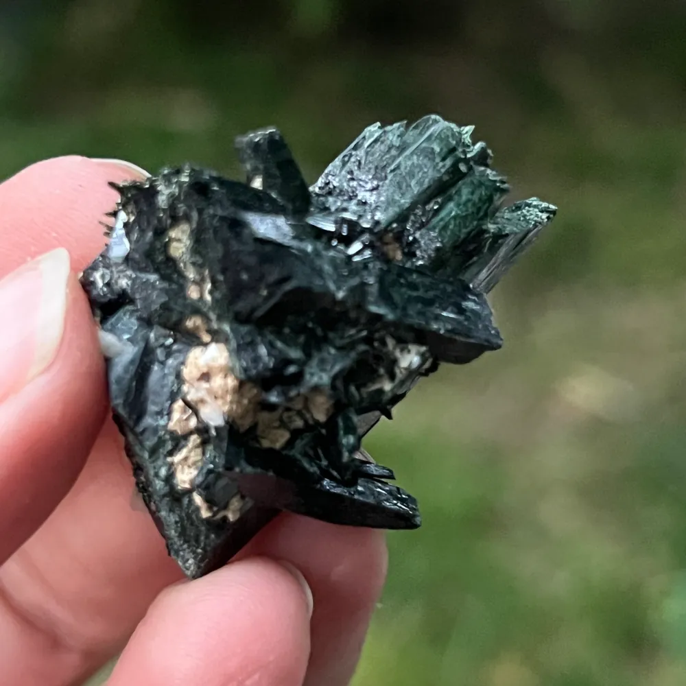 Egirin cluster mini smoky/черен кварц Zomba m16