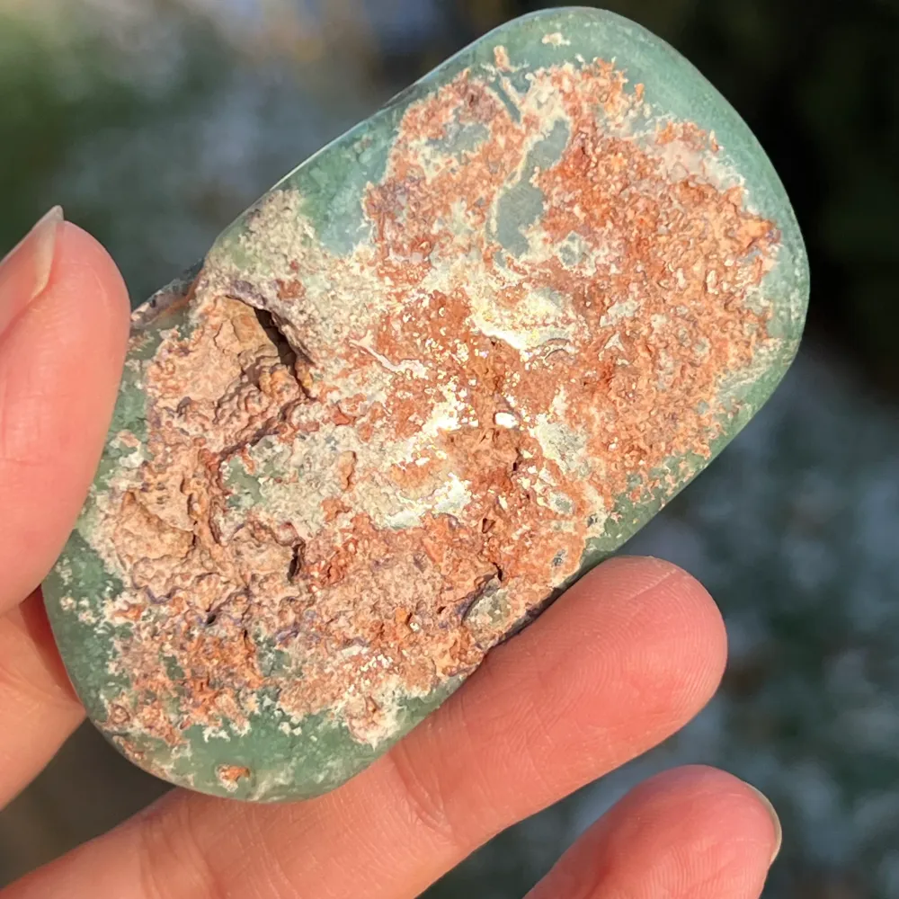 Emerald Palmstone Chrysoprase Model 4 от Зимбабве