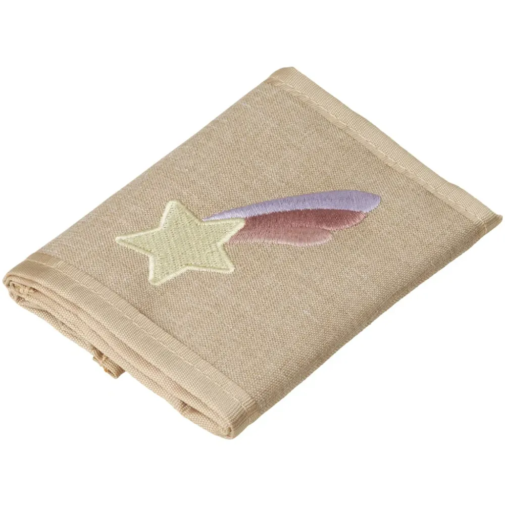 Fabelab Бебешко портмоне Falling Star caramel