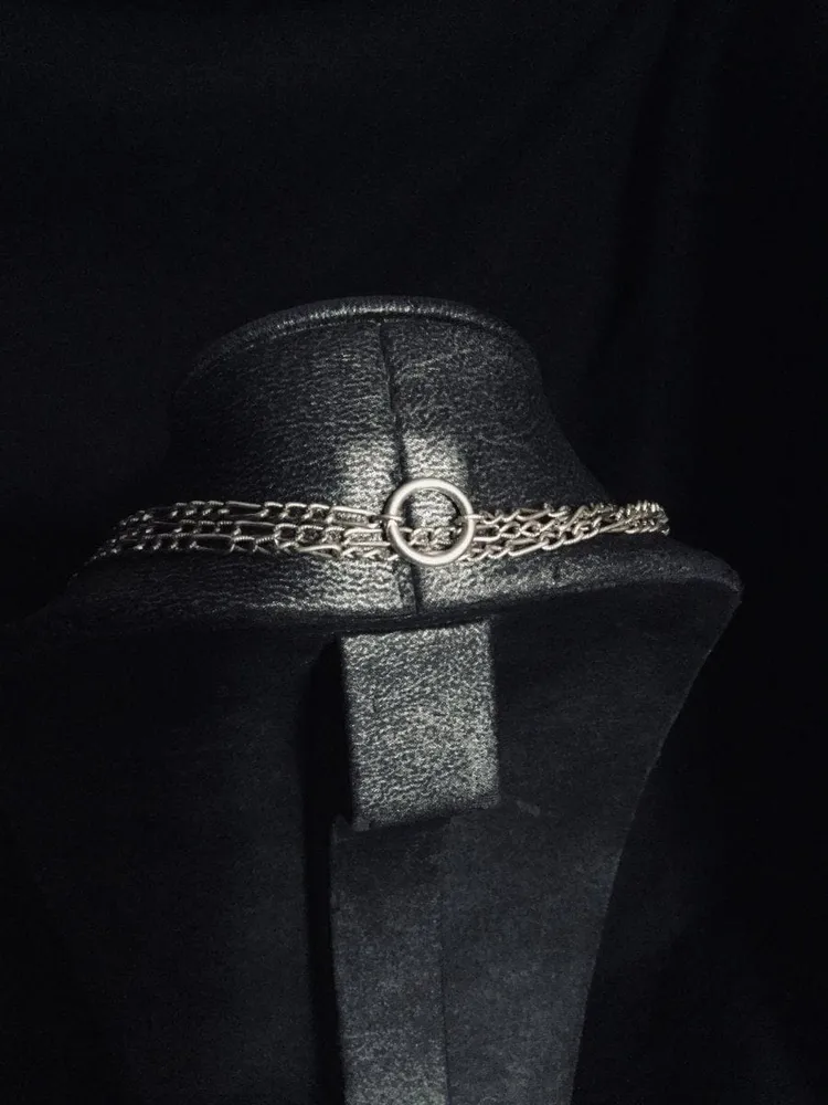 Колие с верига Figaro, Сребро