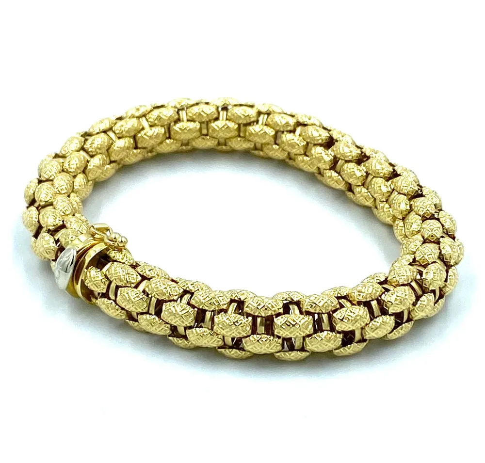 FOPE. Колекция Flex'it, гривна от 18K жълто злато