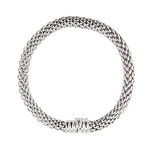 Fope Kaleida Flex-it - Гривна Връзка popcorn от бяло злато 18 ct