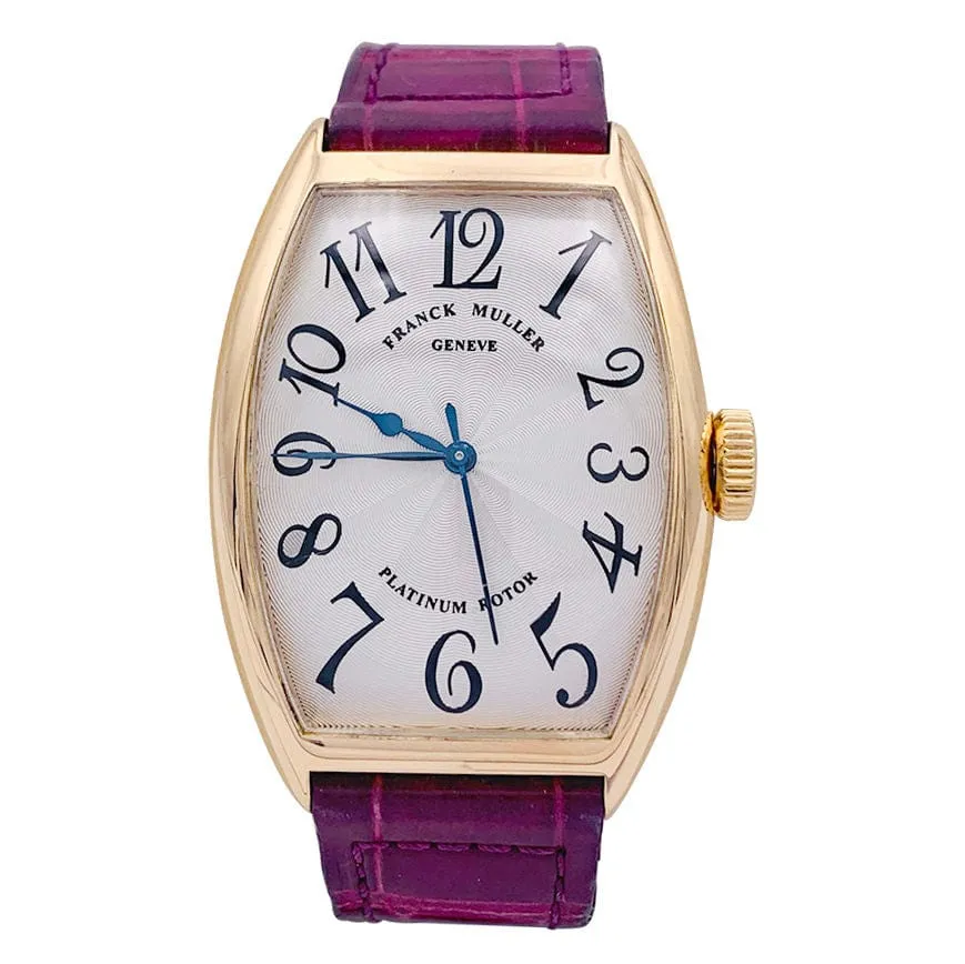 Часовник Franck Muller, "Master Complications", розово злато, кожа.