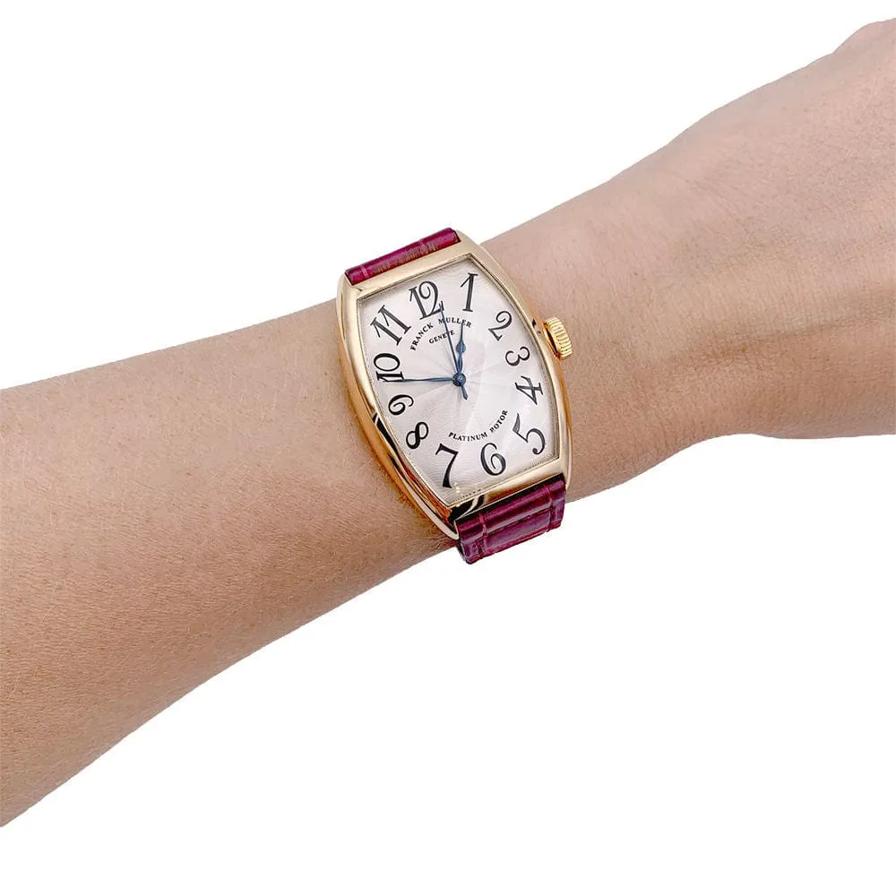 Часовник Franck Muller, "Master Complications", розово злато, кожа.