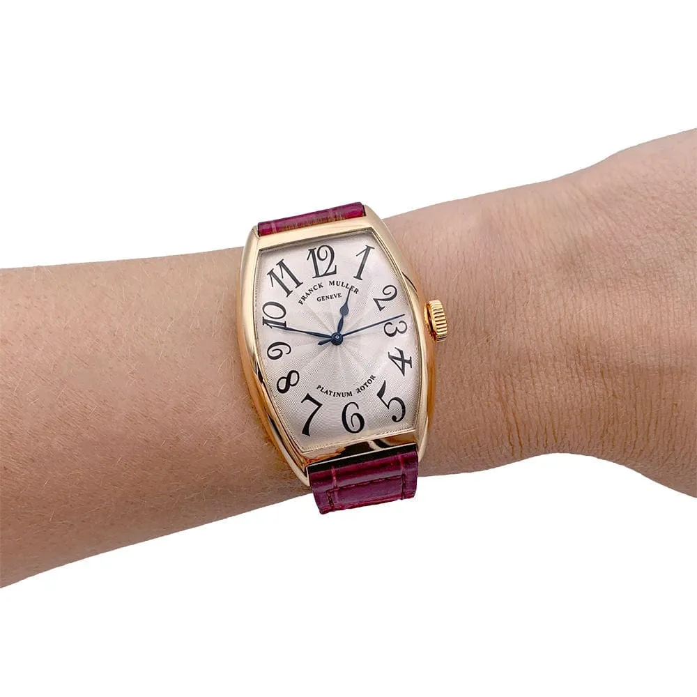 Часовник Franck Muller, "Master Complications", розово злато, кожа.