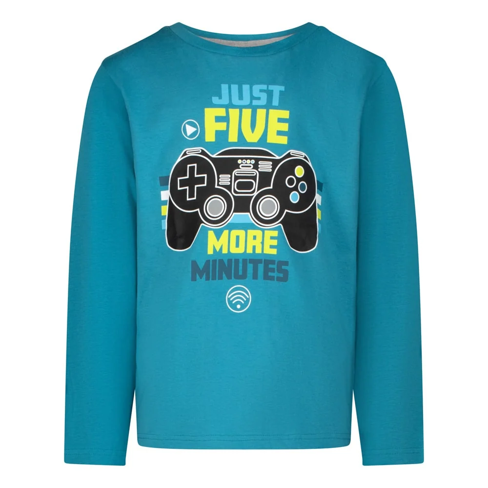 Блуза с дълъг ръкав Gamer Blue, размер 116