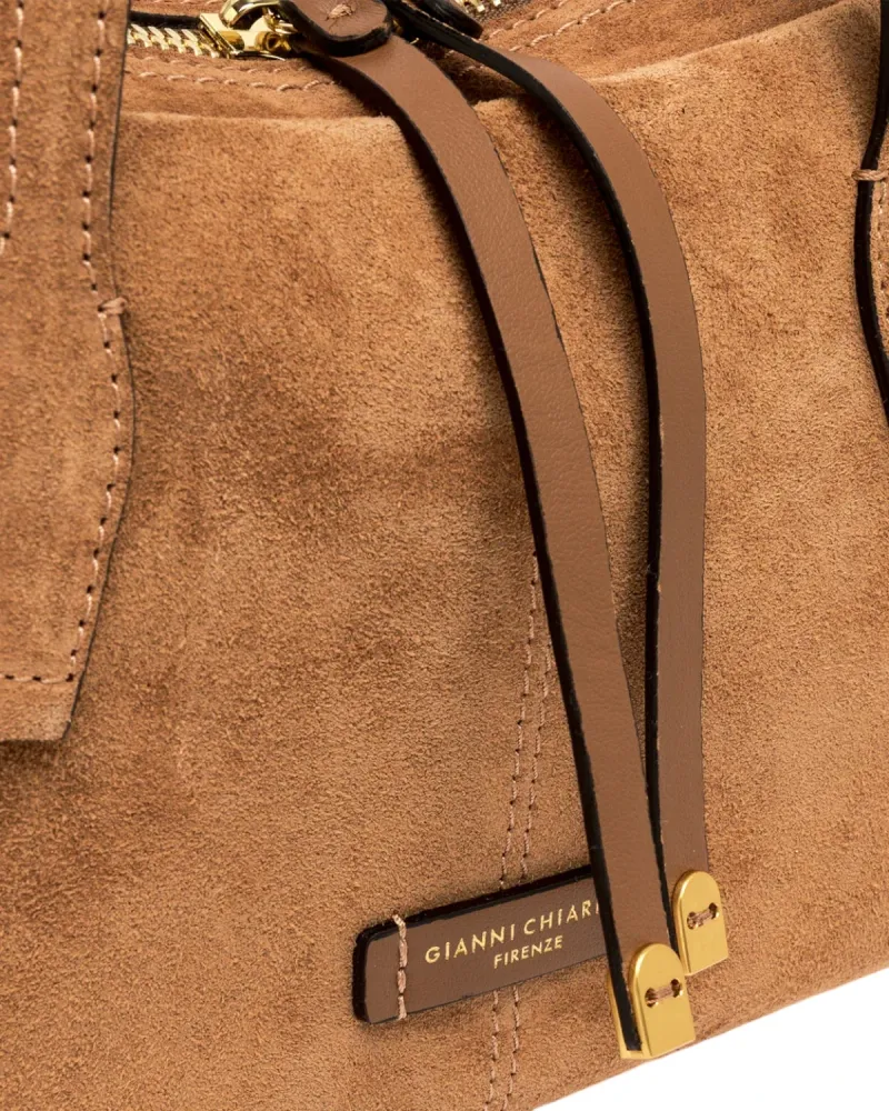 Gianni Chiarini Aryna: Suede Shoulder Bags