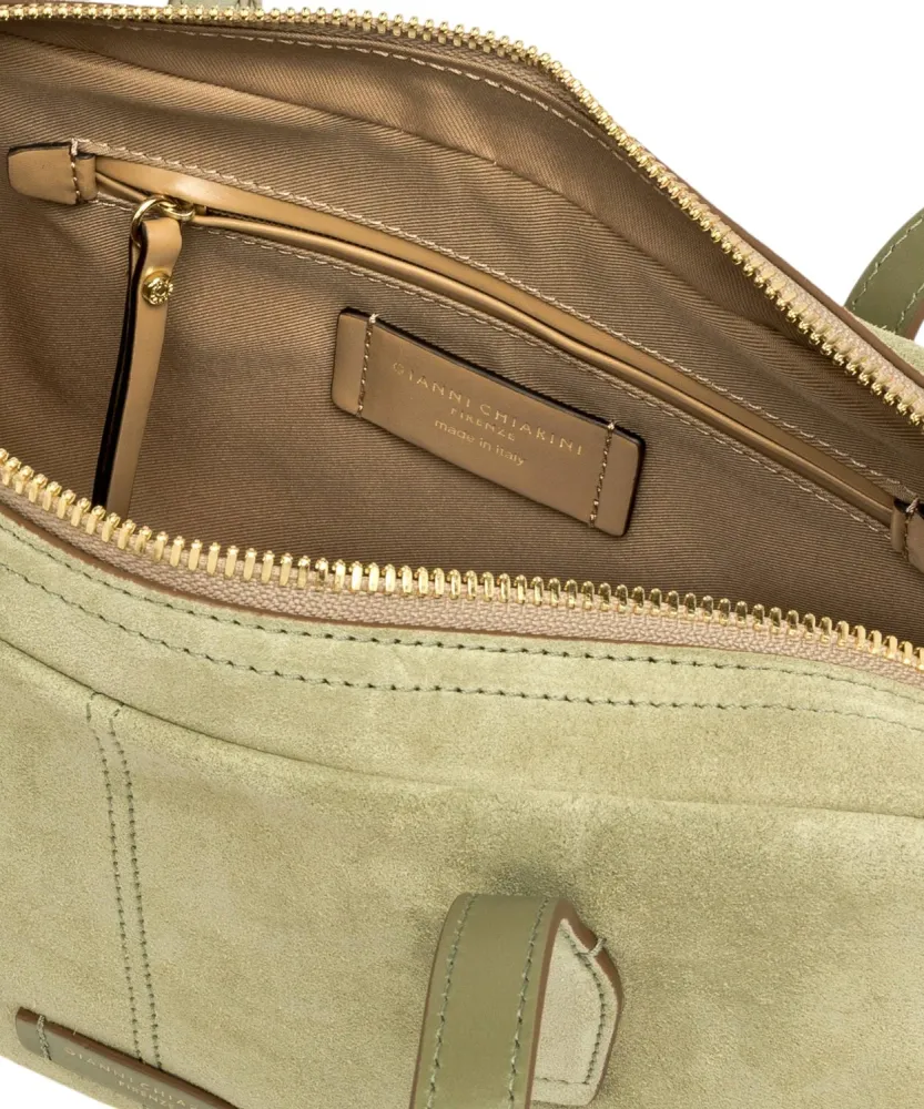 Gianni Chiarini Aryna: Suede Shoulder Bags