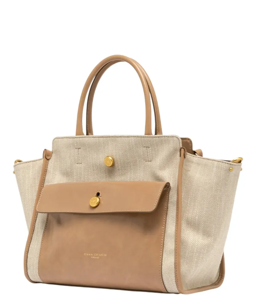 Gianni Chiarini Cher Denim-Look Bag