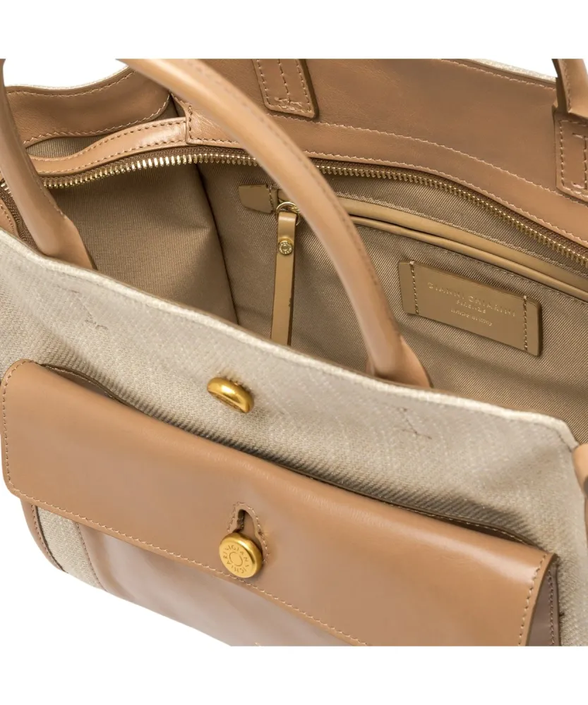 Gianni Chiarini Cher Denim-Look Bag