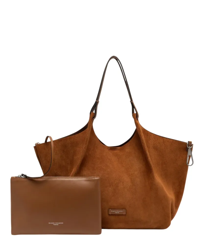 Gianni Chiarini DUA: Suede Leather Bag