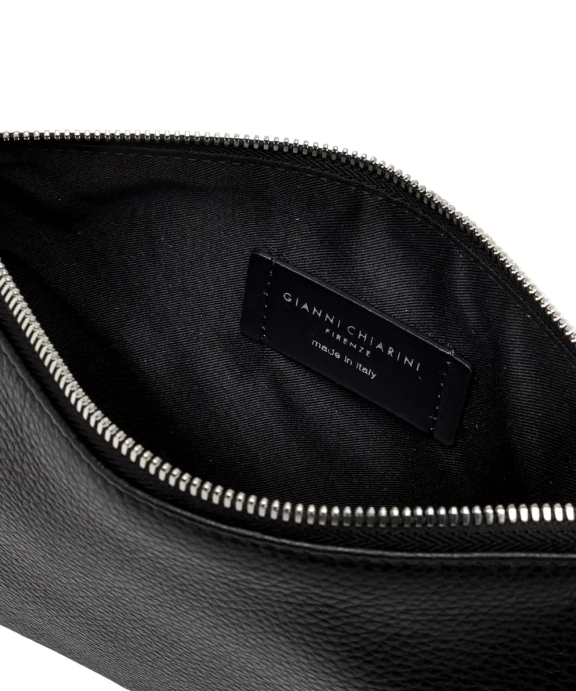 Gianni Chiarini Hermy Hammered Leather Clutch