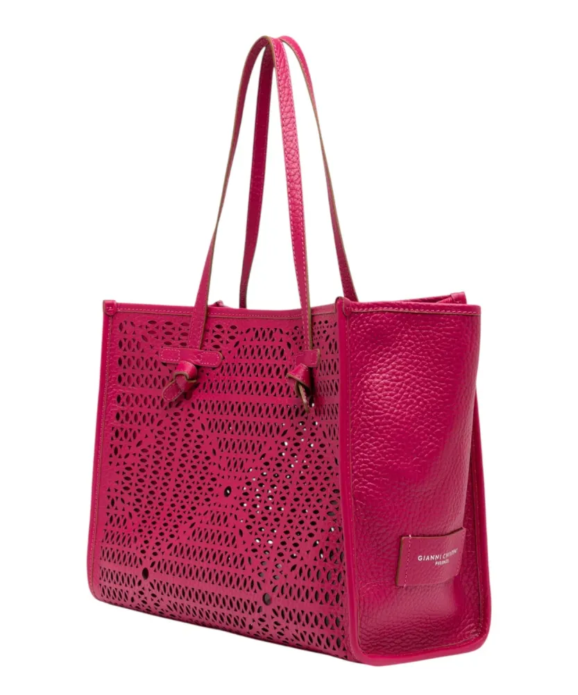 Gianni Chiarini Marcella Bag Perforated Details