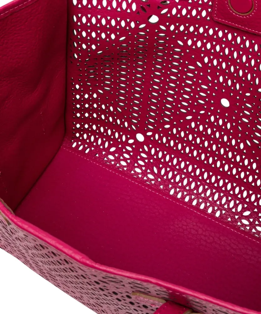 Gianni Chiarini Marcella Bag Perforated Details