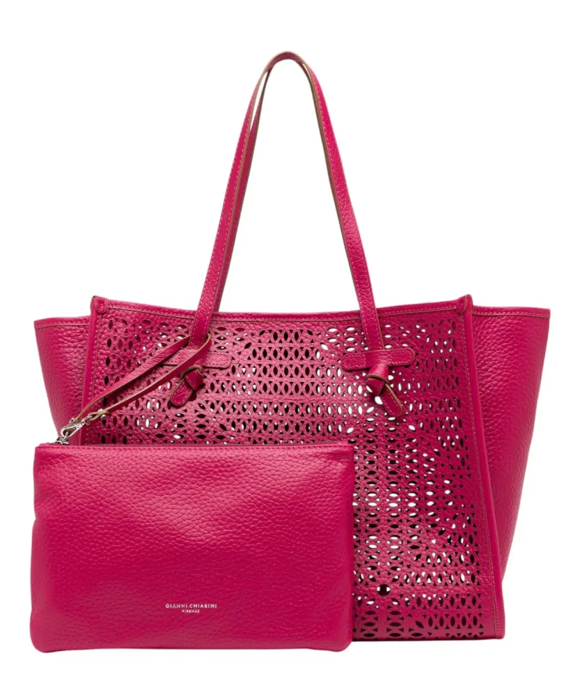 Gianni Chiarini Marcella Bag Perforated Details