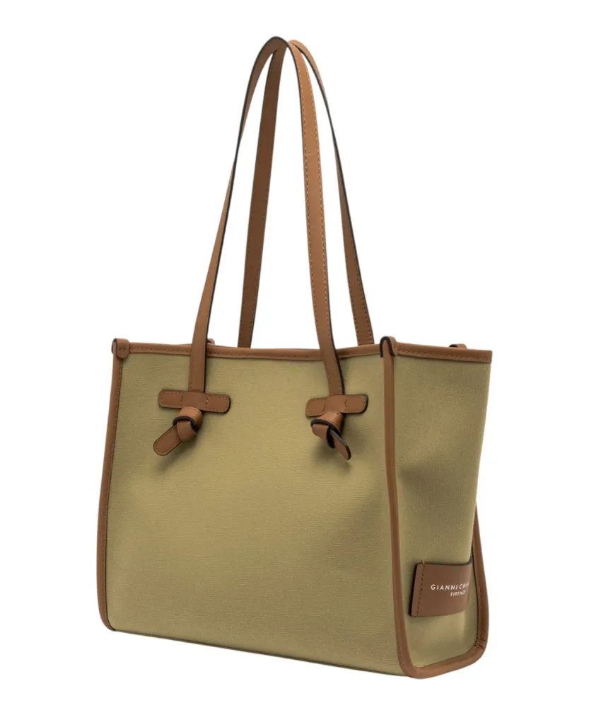 Gianni Chiarini Marcella Canvas Shoulder Bags