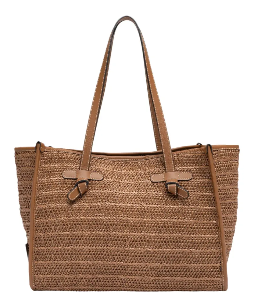 Gianni Chiarini Marcella Medium Raffia Bag