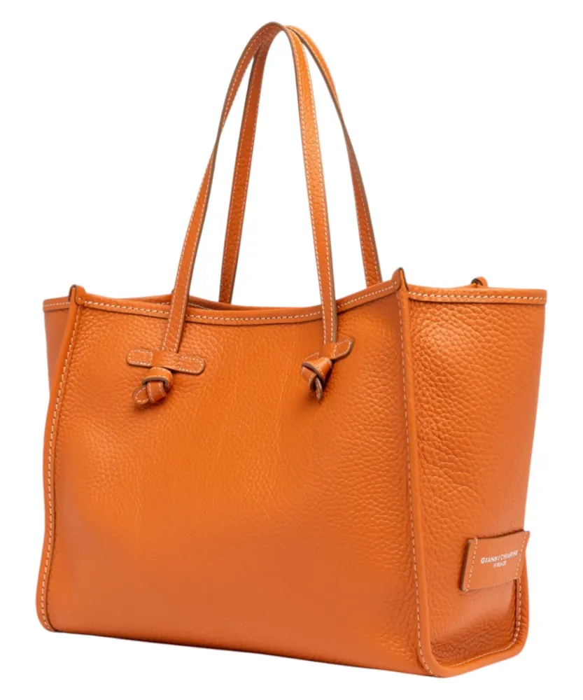 Gianni Chiarini Marcella Shopping Bag Double Bubble Leather Pouch