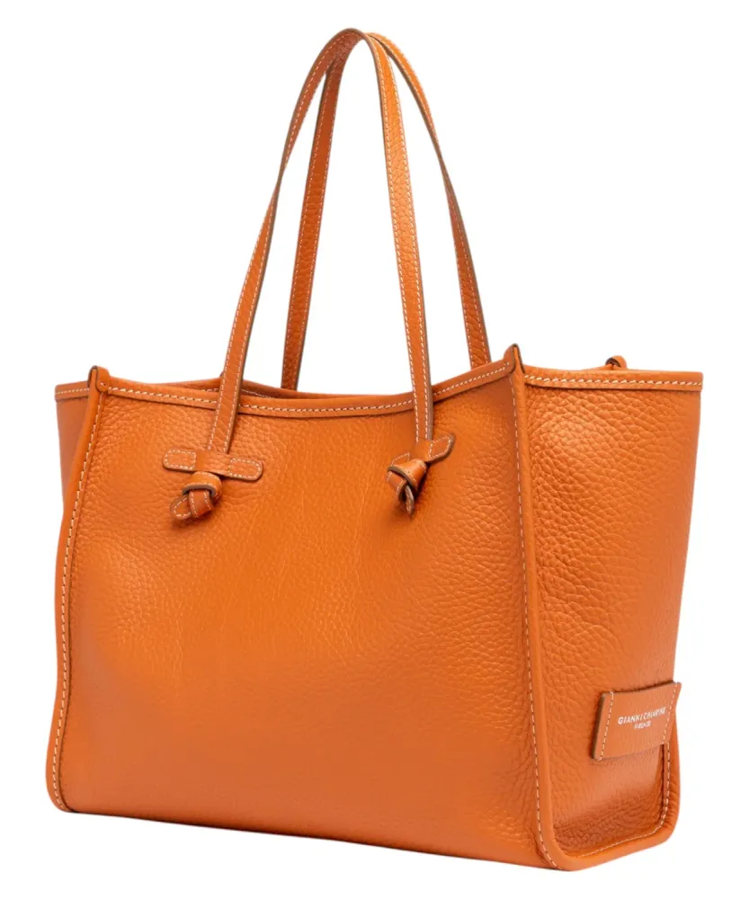 Gianni Chiarini Marcella Shopping Bag Double Bubble Leather Pouch