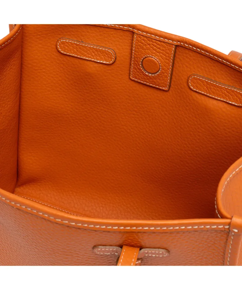 Gianni Chiarini Marcella Shopping Bag Double Bubble Leather Pouch