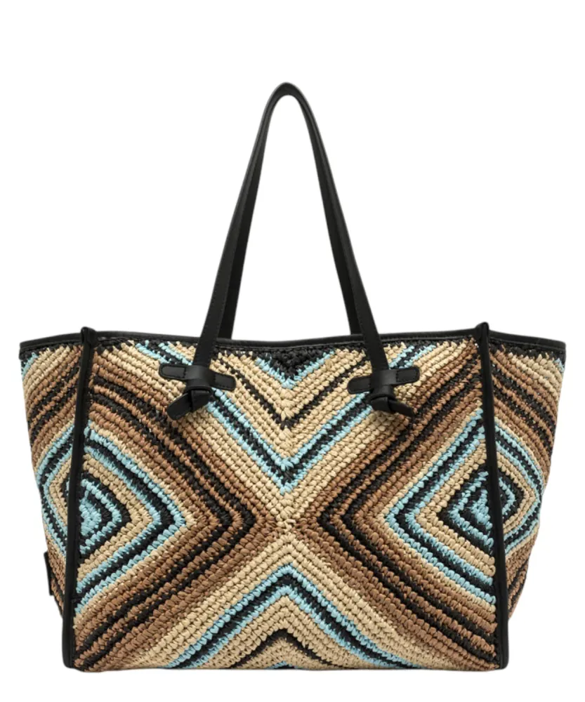 Gianni Chiarini Marcella Woven Straw Bag