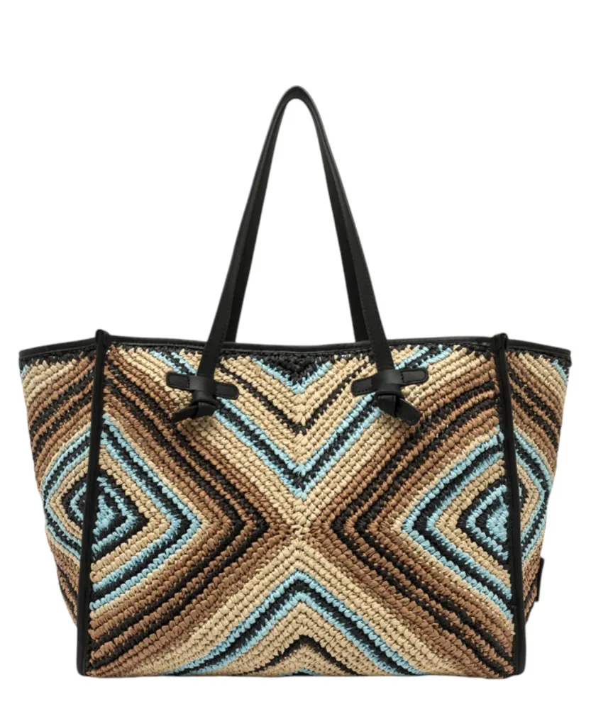 Gianni Chiarini Marcella Woven Straw Bag