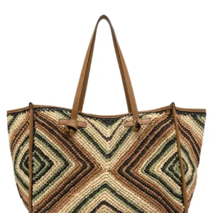 Gianni Chiarini Marcella Woven Straw Bag