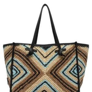 Gianni Chiarini Marcella Woven Straw Bag