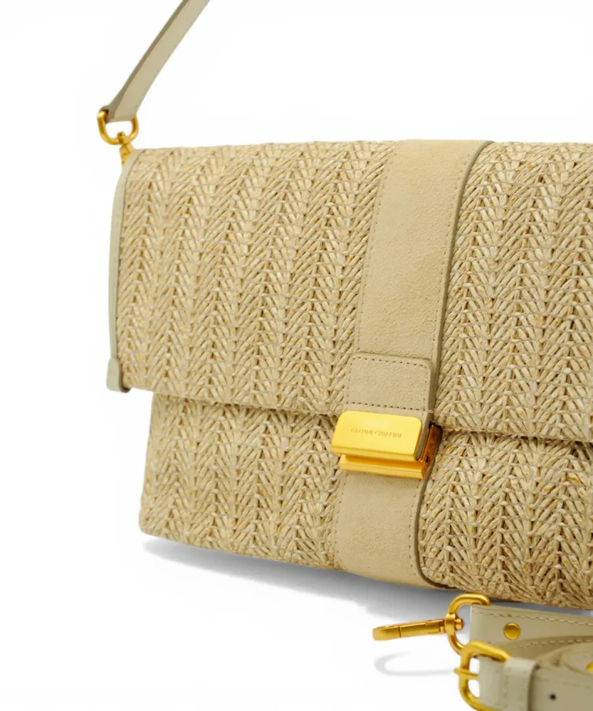 Gianni Chiarini Marigold Women's Bag Woven Straw