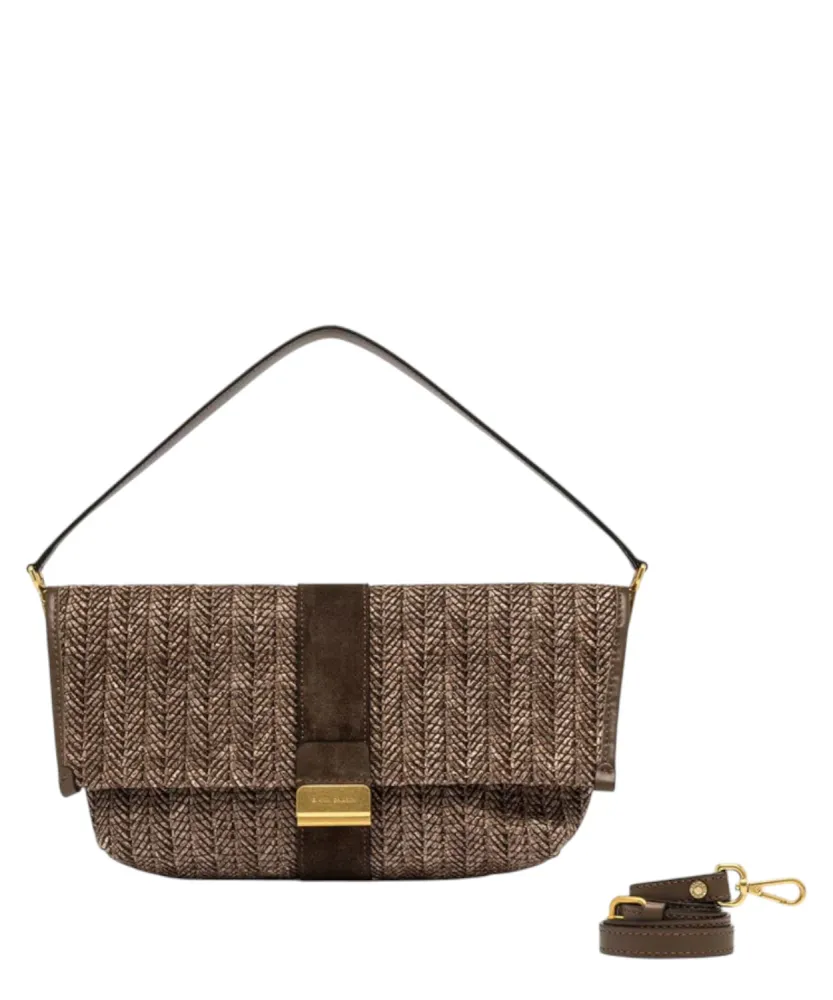 Gianni Chiarini Marigold Woven Straw Bag